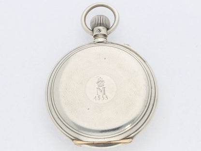 A. Lange & Söhne 1923 B - Uhr Kriegsmarine vollständig signiert 0,900 Silber - Sammler - Uhren
