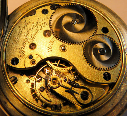 A. Lange & Söhne 1923 B - Uhr Kriegsmarine vollständig signiert 0,900 Silber - Sammler - Uhren