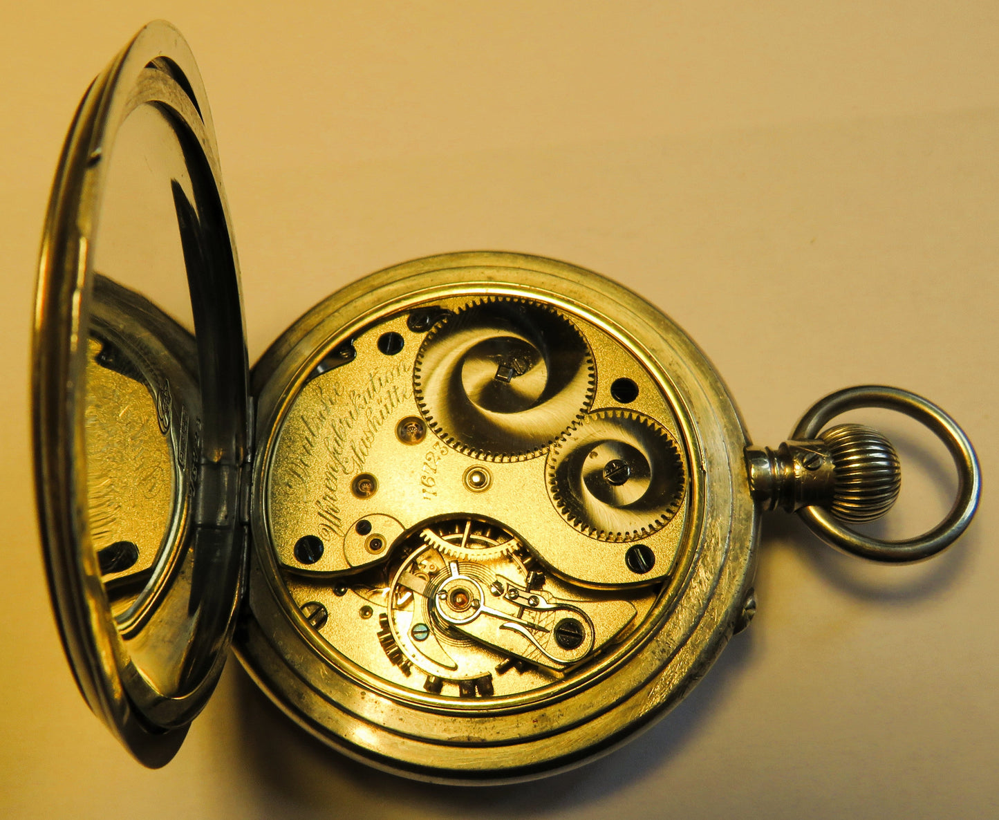 A. Lange & Söhne 1923 B - Uhr Kriegsmarine vollständig signiert 0,900 Silber - Sammler - Uhren