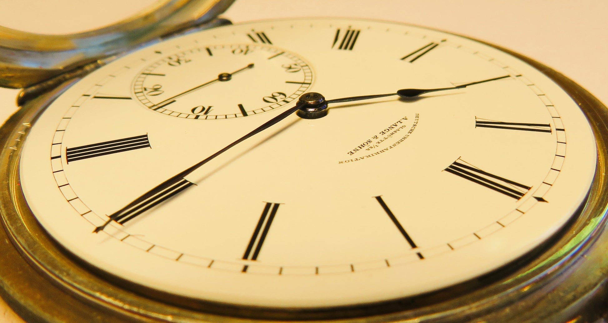 A. Lange & Söhne 1923 Marine Chronometer B - Uhr Kriegsmarine 0,900 Silber - Sammler - Uhren