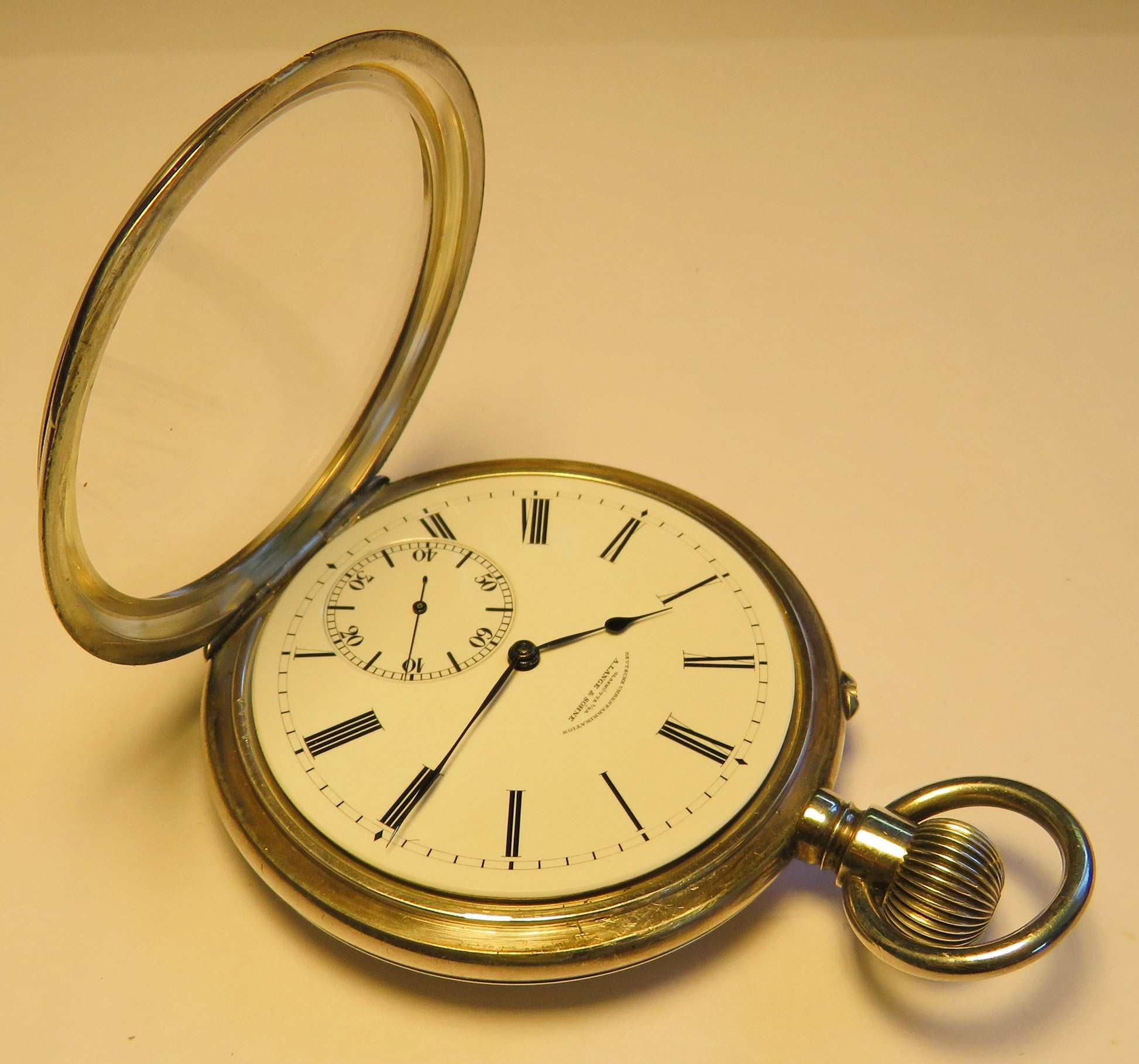 A. Lange & Söhne 1923 Marine Chronometer B - Uhr Kriegsmarine 0,900 Silber - Sammler - Uhren