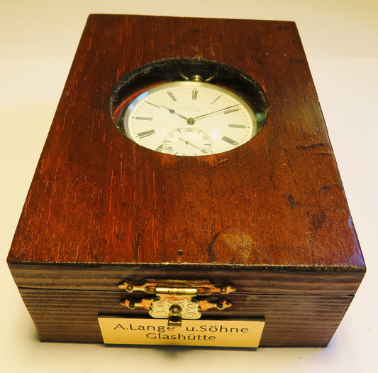 A. Lange & Söhne 1923 Marine Chronometer B - Uhr Kriegsmarine 0,900 Silber - Sammler - Uhren