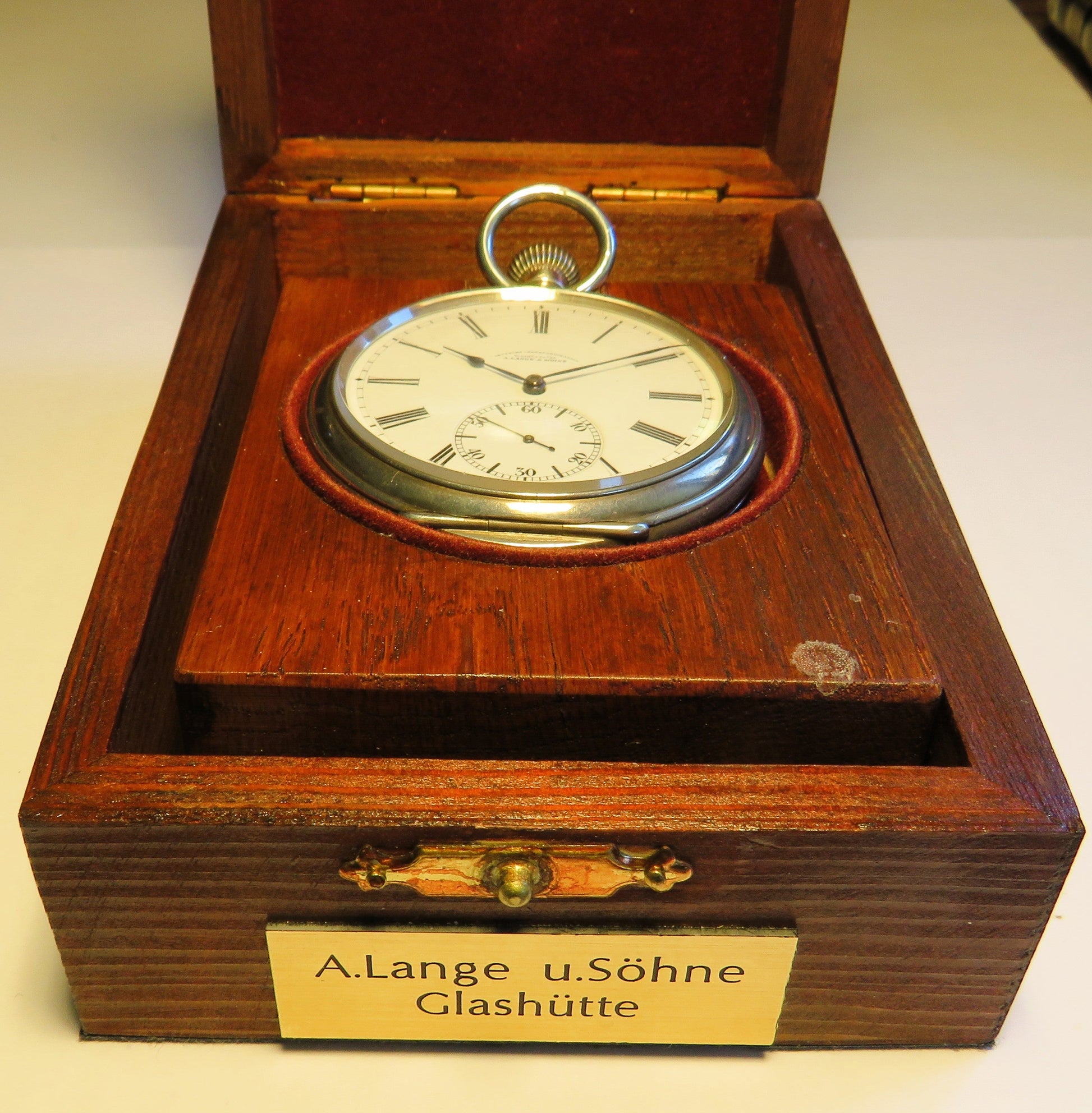 A. Lange & Söhne 1923 Marine Chronometer B - Uhr Kriegsmarine 0,900 Silber - Sammler - Uhren