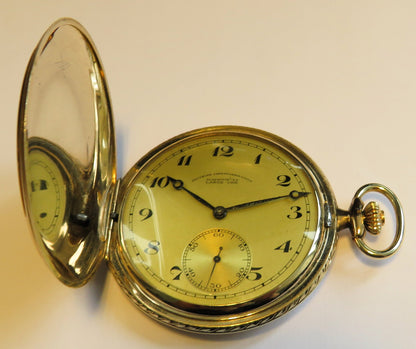 A. Lange & Söhne DUF Glashütte Herren TAU vergoldet Lange Uhr ca. 1930 - Sammler - Uhren