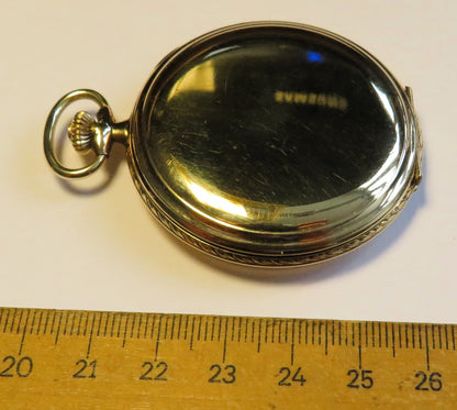 A. Lange & Söhne DUF Glashütte Herren TAU vergoldet Lange Uhr ca. 1930 - Sammler - Uhren