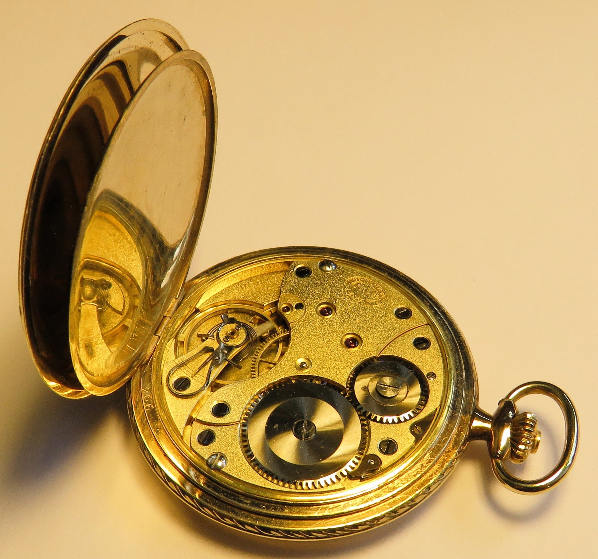 A. Lange & Söhne DUF Glashütte Herren TAU vergoldet Lange Uhr ca. 1930 - Sammler - Uhren