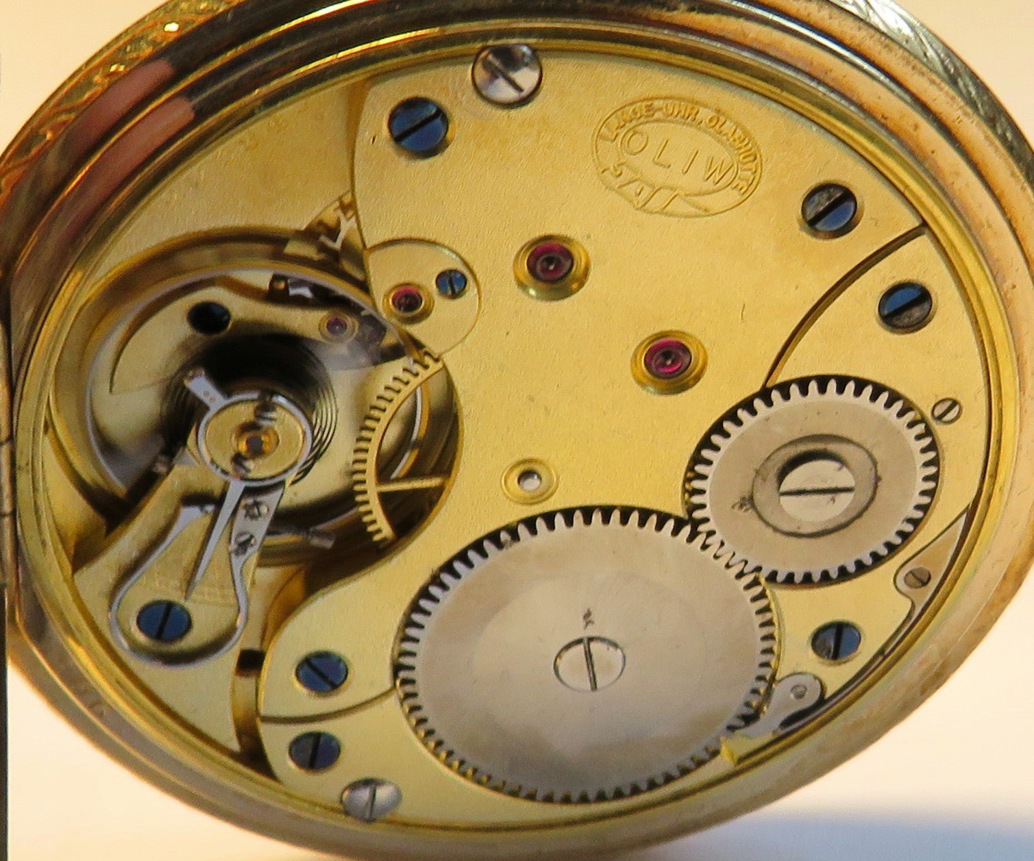 A. Lange & Söhne DUF Glashütte Herren TAU vergoldet Lange Uhr ca. 1930 - Sammler - Uhren