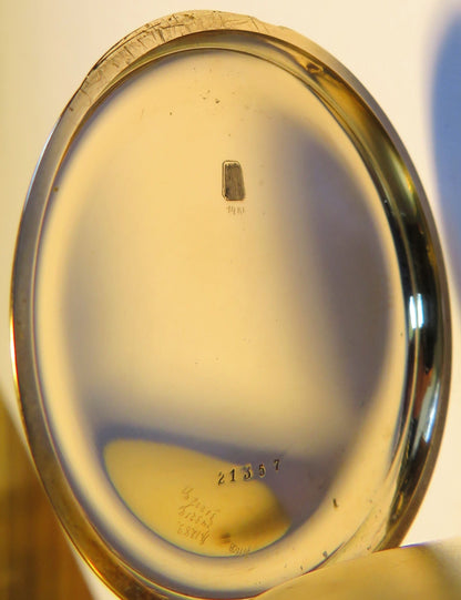 A. Lange & Söhne Glashütte 14K 585 Gold Lepine Herren Taschenuhr 1890 - Sammler - Uhren