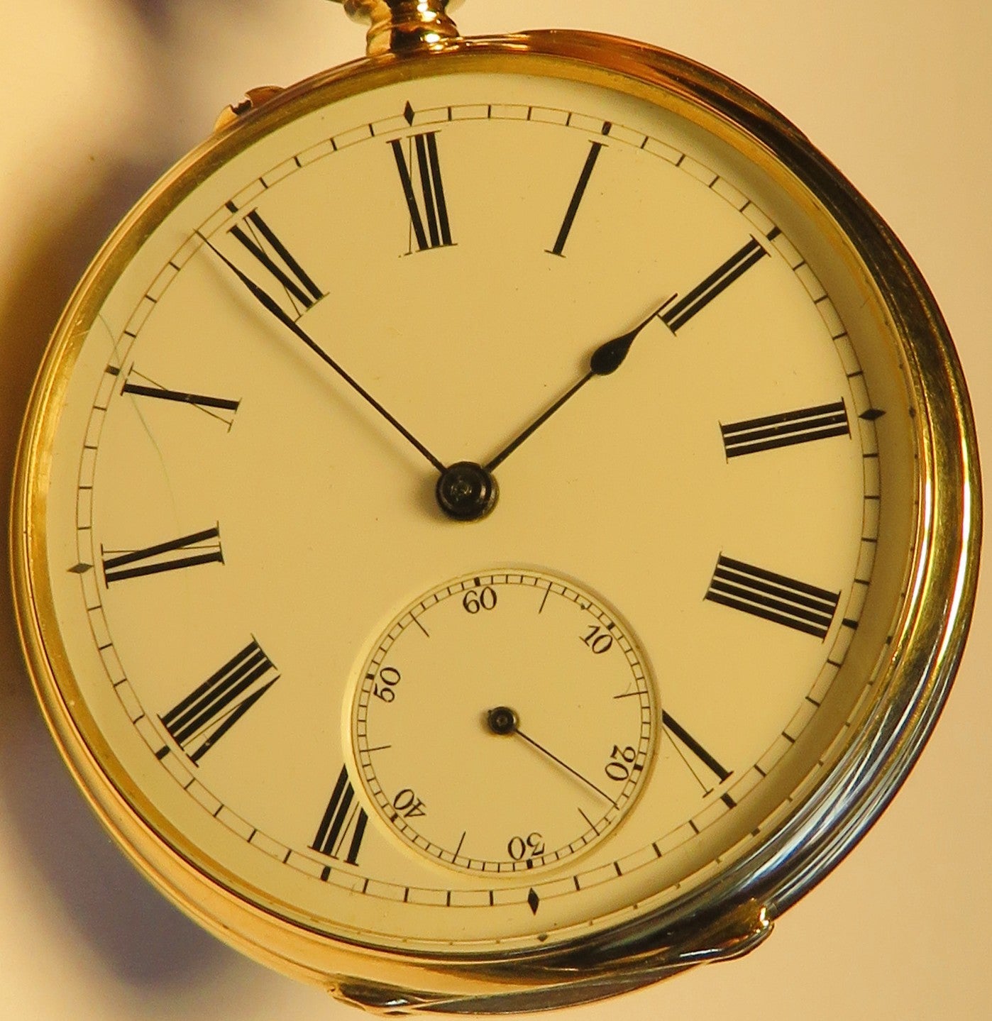 A. Lange & Söhne Glashütte 14K 585 Gold Lepine Herren Taschenuhr 1890 - Sammler - Uhren