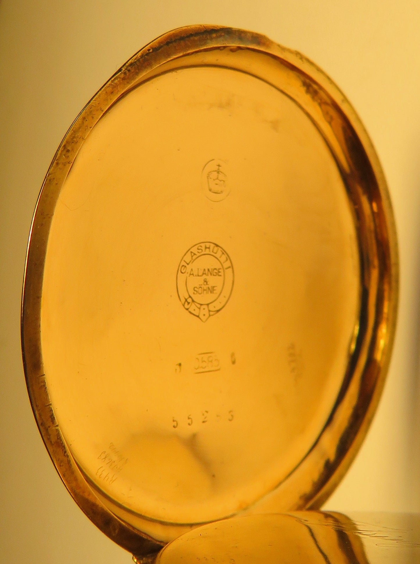 A. Lange & Söhne Glashütte Felsing 14K 585 Gold Lepine Herren Taschenuhr 1890 - Sammler - Uhren