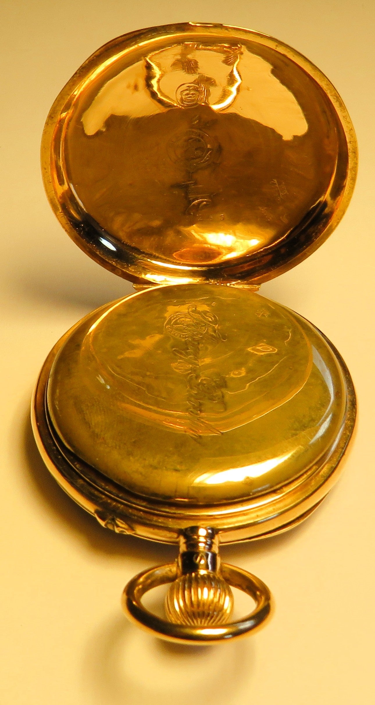 A. Lange & Söhne Glashütte Felsing 14K 585 Gold Lepine Herren Taschenuhr 1890 - Sammler - Uhren