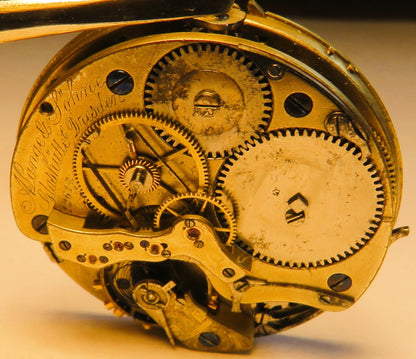 A. Lange & Söhne Seconde Morte Uhrwerk Nr. 12617 von 1878 1A Qualität eines von 250 weltweit - Sammler - Uhren