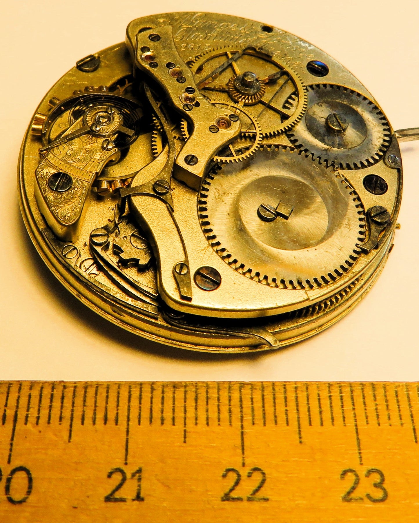 A. Lange & Söhne Seconde Morte Uhrwerk Nr. 12617 von 1878 1A Qualität eines von 250 weltweit - Sammler - Uhren