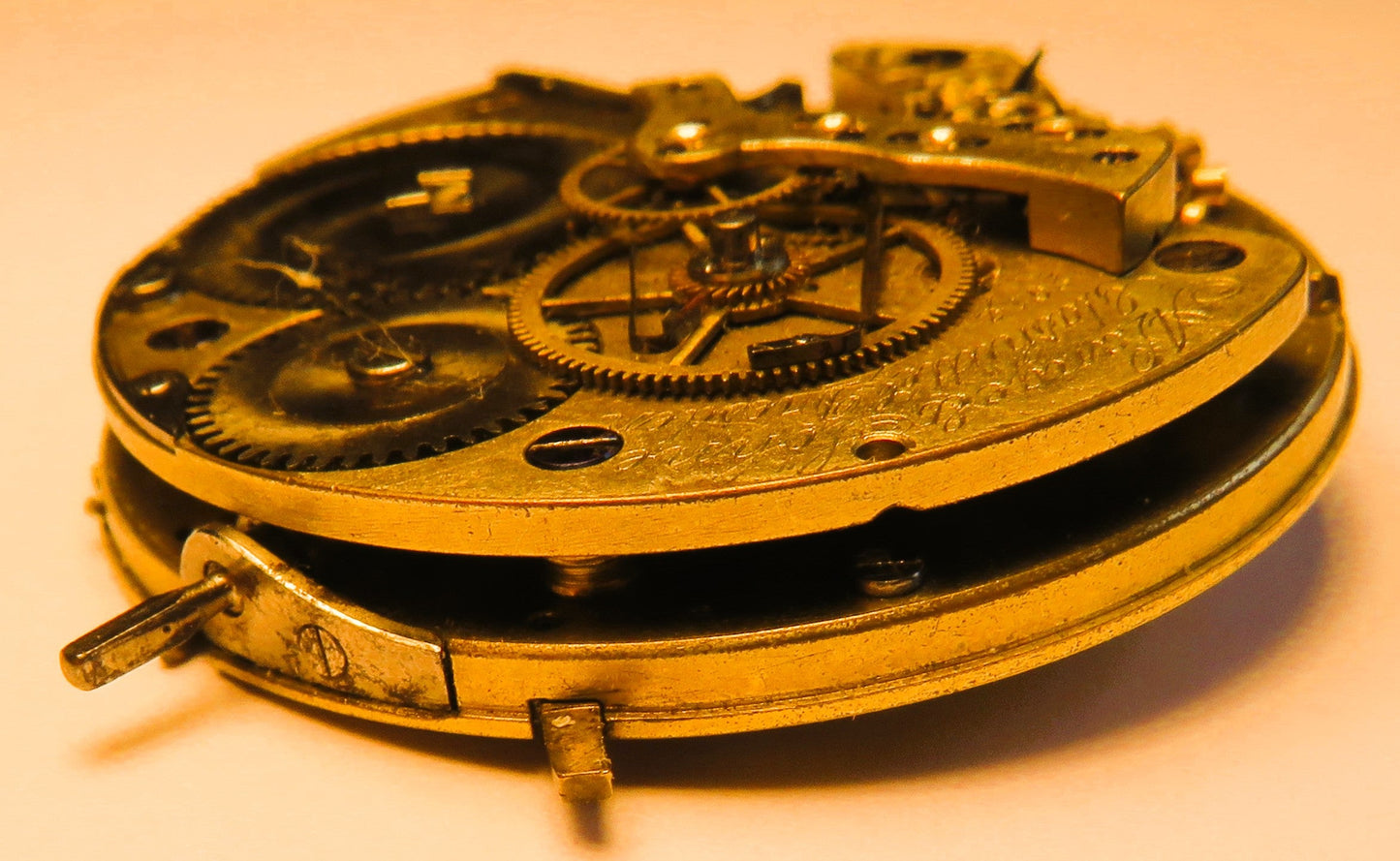 A. Lange & Söhne Seconde Morte Uhrwerk Nr. 12617 von 1878 1A Qualität eines von 250 weltweit - Sammler - Uhren