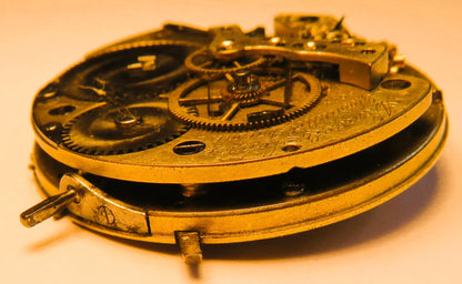 A. Lange & Söhne Seconde Morte Uhrwerk Nr. 12617 von 1878 1A Qualität eines von 250 weltweit - Sammler - Uhren