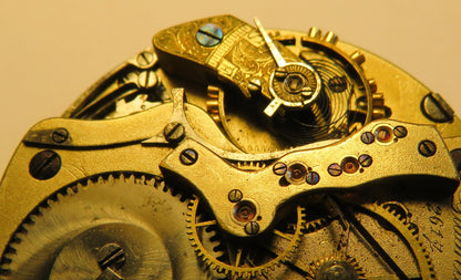 A. Lange & Söhne Seconde Morte Uhrwerk Nr. 12617 von 1878 1A Qualität eines von 250 weltweit - Sammler - Uhren