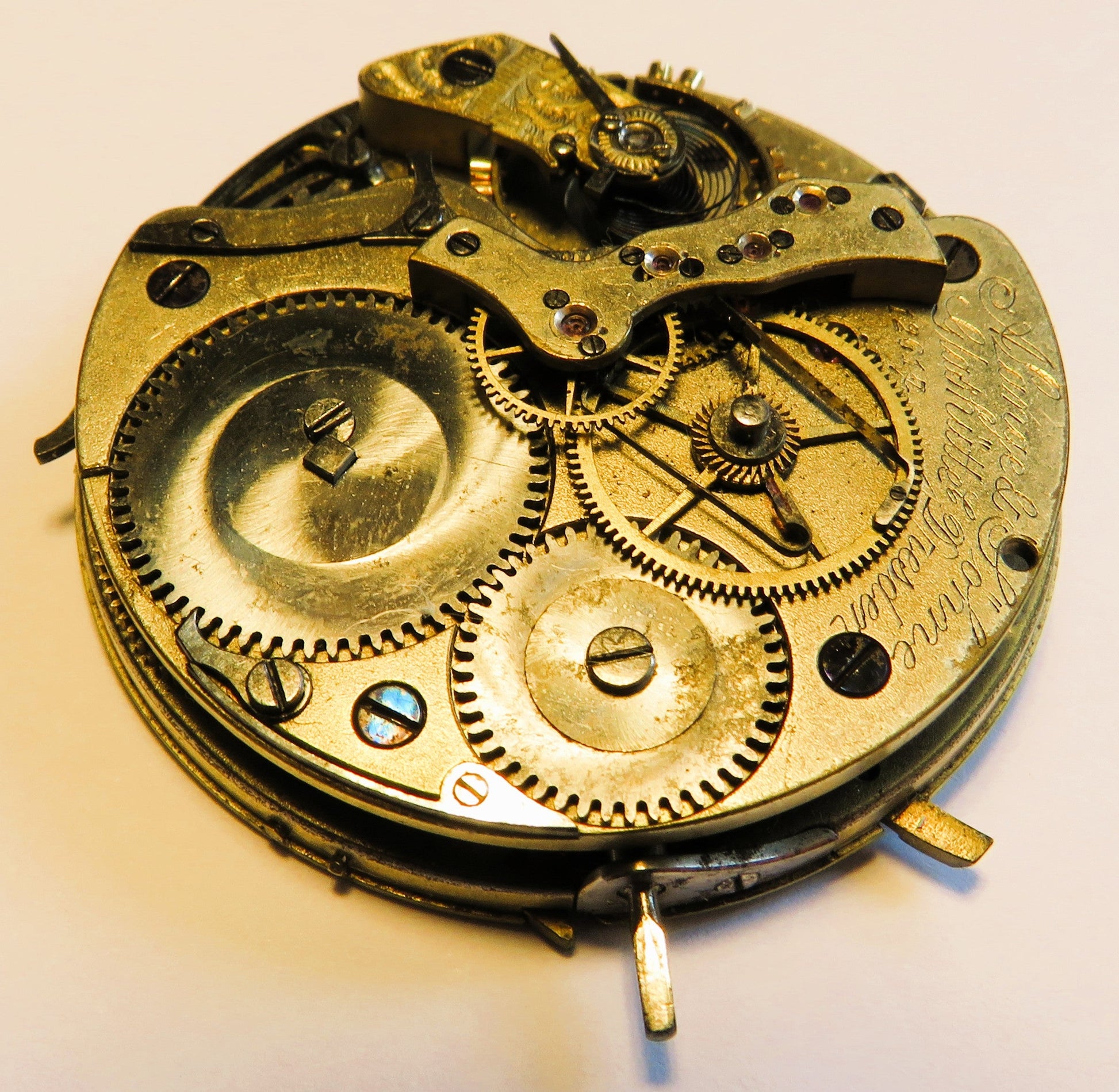 A. Lange & Söhne Seconde Morte Uhrwerk Nr. 12617 von 1878 1A Qualität eines von 250 weltweit - Sammler - Uhren