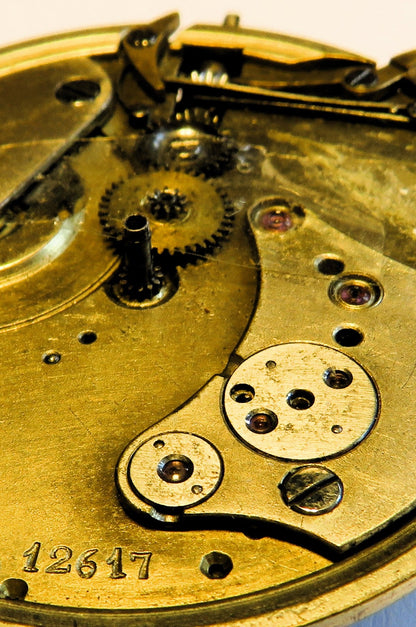 A. Lange & Söhne Seconde Morte Uhrwerk Nr. 12617 von 1878 1A Qualität eines von 250 weltweit - Sammler - Uhren