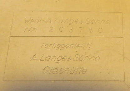 A. Lange & Söhne U - Boot Leuchtzifferblatt B - Uhr Kal 48 Kriegsmarine WK2 - Sammler - Uhren