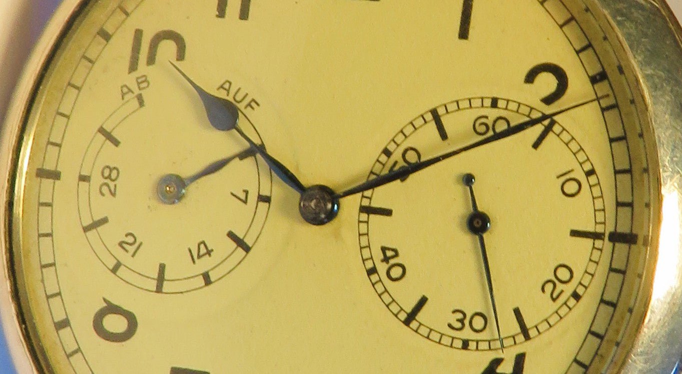 A. Lange & Söhne U - Boot Leuchtzifferblatt B - Uhr Kal 48 Kriegsmarine WK2 - Sammler - Uhren