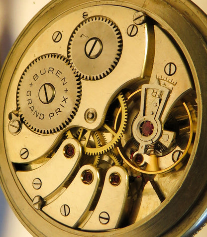 A. Lünser Berlin Buren Grand Prix Deck Dienst Uhr Kaiserlische Kriegsmarine 1914 - Sammler - Uhren