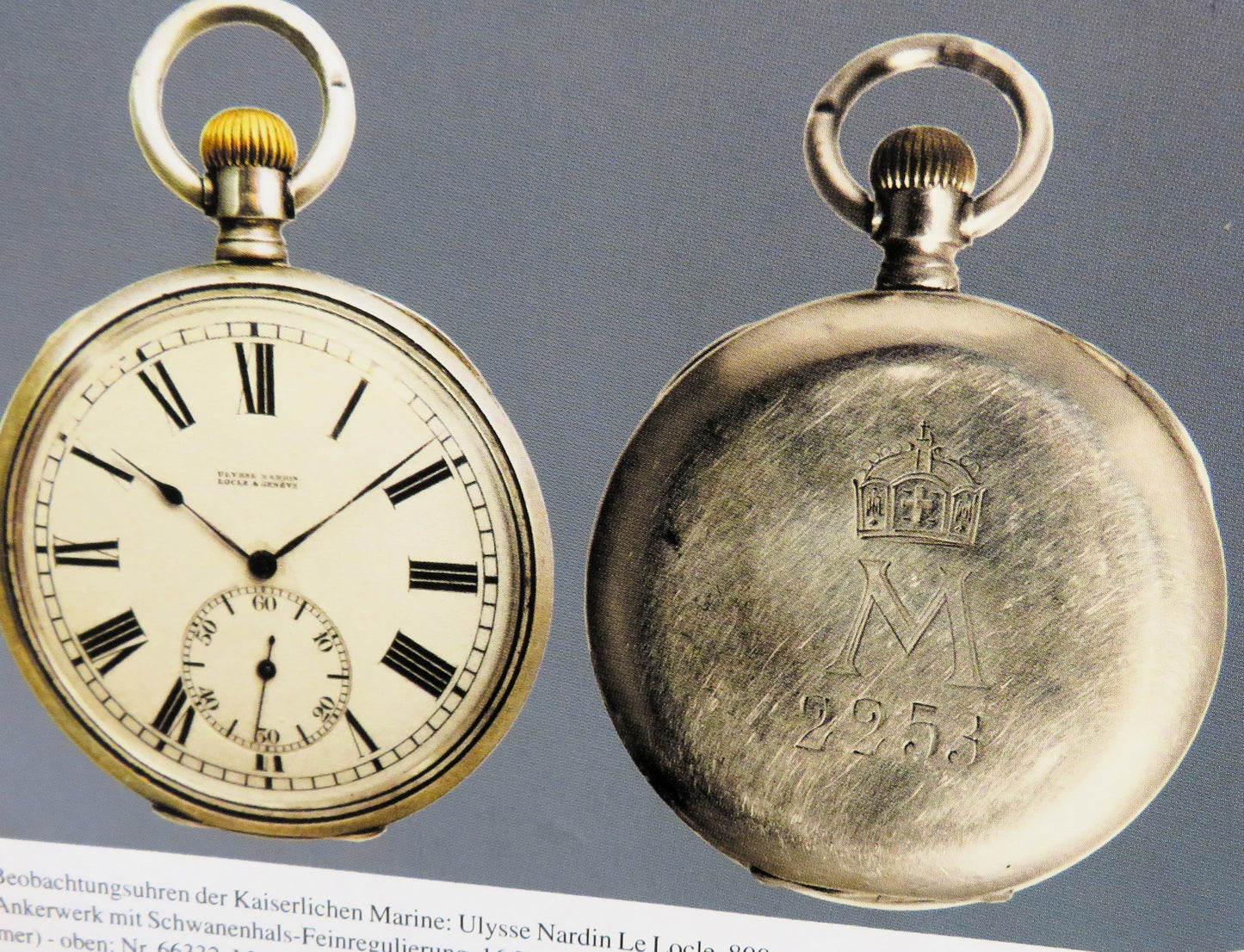 A. Lünser Berlin Buren Grand Prix Deck Dienst Uhr Kaiserlische Kriegsmarine 1914 - Sammler - Uhren