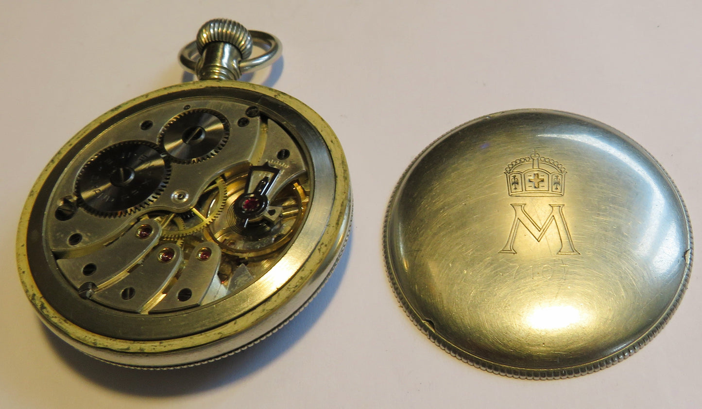 A. Lünser Berlin Buren Grand Prix Deck Dienst Uhr Kaiserlische Kriegsmarine 1914 - Sammler - Uhren