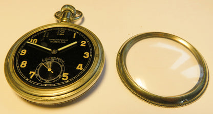 A. Lünser Berlin Buren Grand Prix Deck Dienst Uhr Kaiserlische Kriegsmarine 1914 - Sammler - Uhren