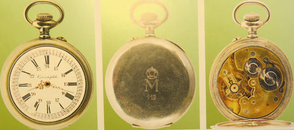 A. Lünser Berlin Buren Grand Prix Deck Dienst Uhr Kaiserlische Kriegsmarine 1914 - Sammler - Uhren