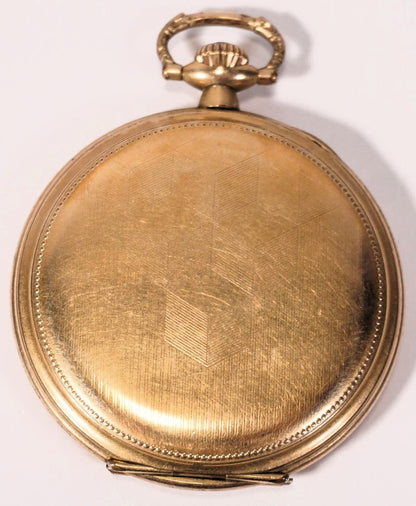 Seltenste Carl W. Höhnel Glashütte Taschenuhr Glashütter Bauart ca. 1930