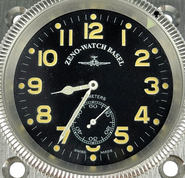 Zeno-Watch Rallye-A1 cockpit clock, navigation dashboard clock in original packaging