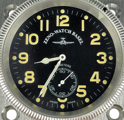 Zeno-Watch Rallye-A1 cockpit clock, navigation dashboard clock in original packaging