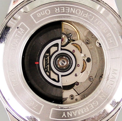 Hanhart Luxury Military Pioneer One Automatic Pilot's Watch Men's in Original Box