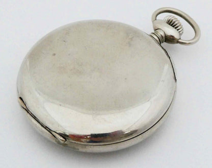 Saxonia Dresden Gruna Költzsch große Eisenbahneruhr ca. 1920 Junghans 33 b Werk
