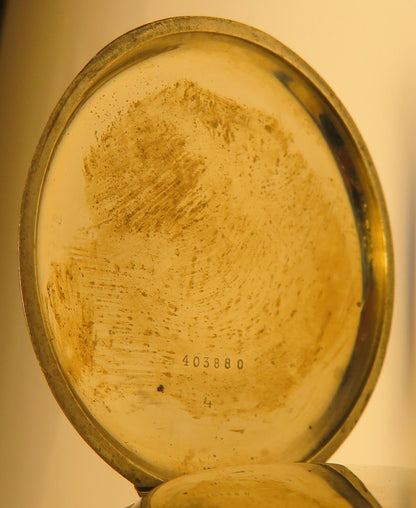 Alpina A. Lünser Berlin Reichs 100.000 Mann Wehr Deckuhr Chronograph Artillerie - Sammler - Uhren