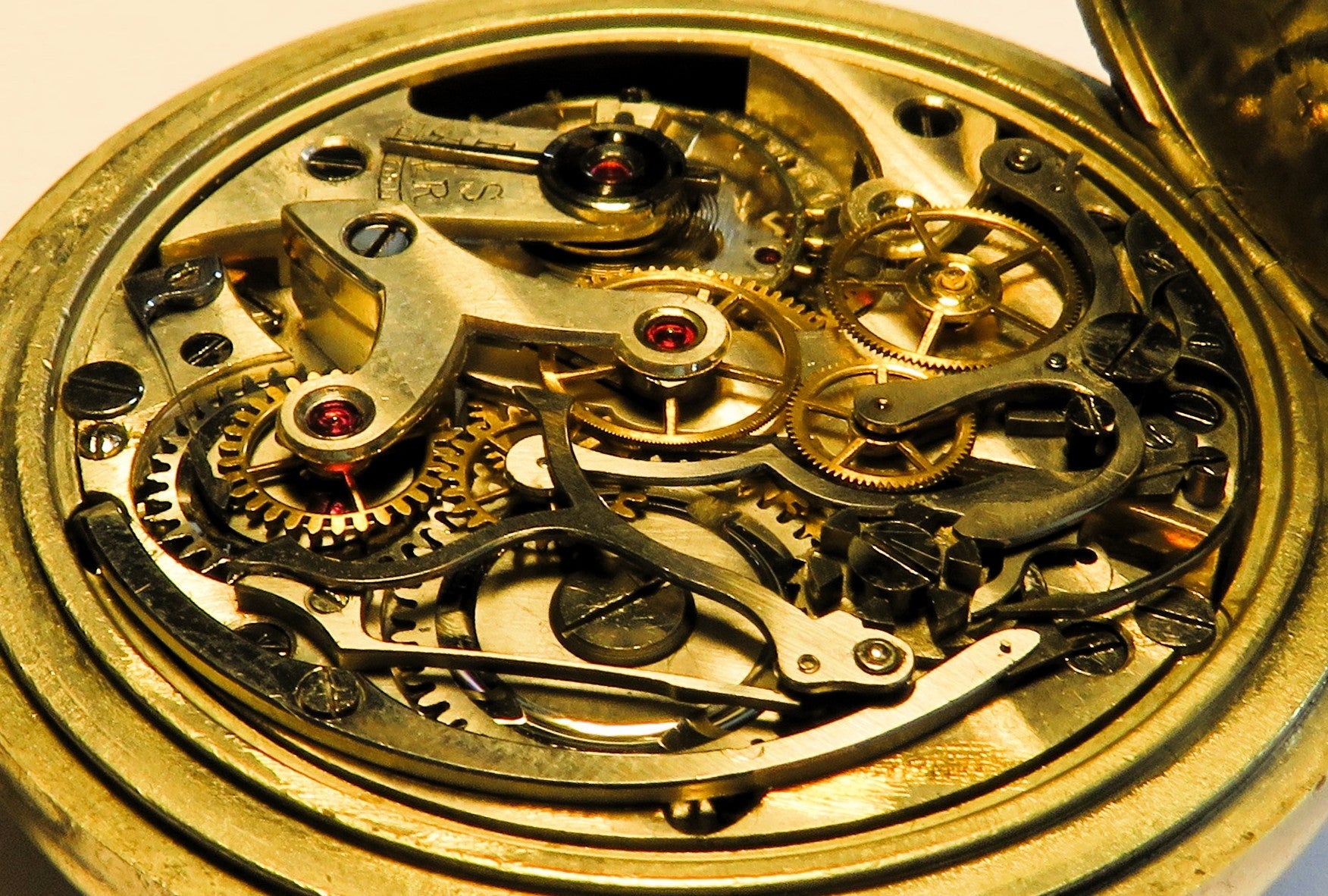 Alpina A. Lünser Berlin Reichs 100.000 Mann Wehr Deckuhr Chronograph Artillerie - Sammler - Uhren