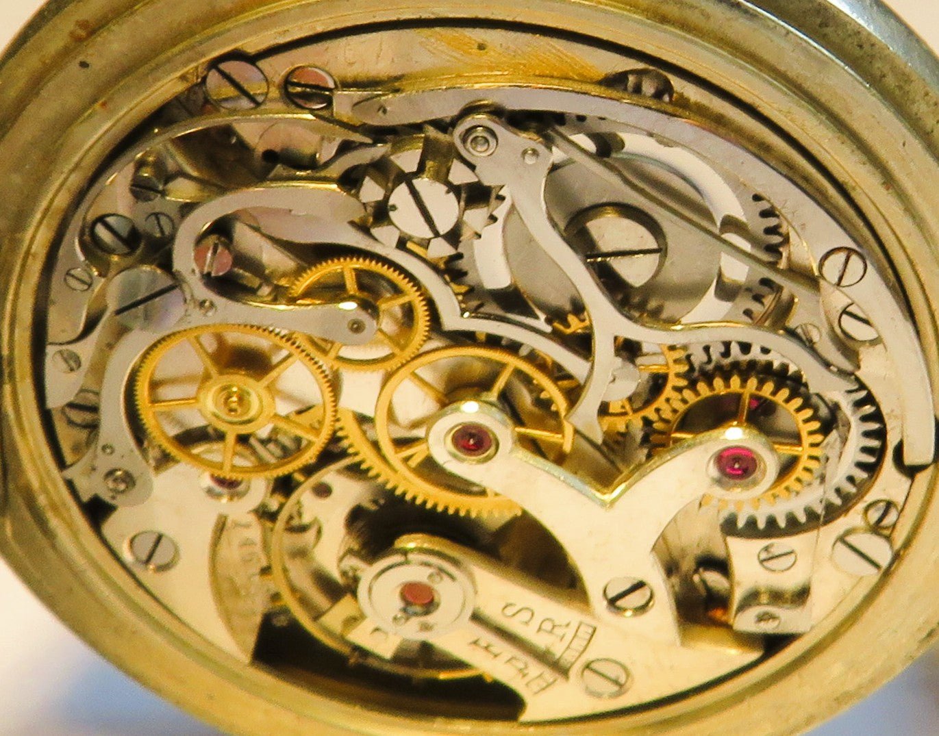 Alpina A. Lünser Berlin Reichs 100.000 Mann Wehr Deckuhr Chronograph Artillerie - Sammler - Uhren