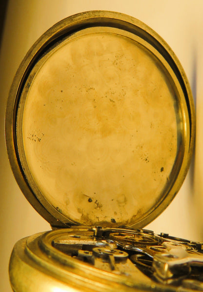 Alpina A. Lünser Berlin Reichs 100.000 Mann Wehr Deckuhr Chronograph Artillerie - Sammler - Uhren