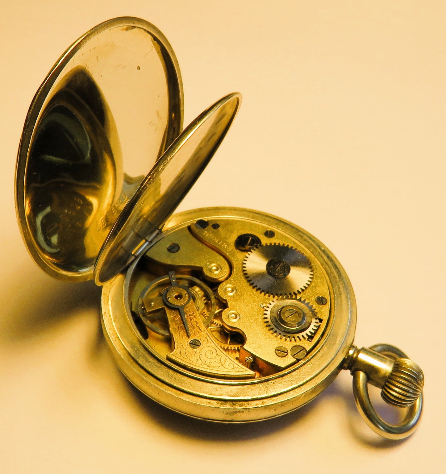 Alpina voll signierte Artillerie Stoppuhr Kriegsmarine 1. Weltkrieg WK 1 ca. 191 - Sammler - Uhren