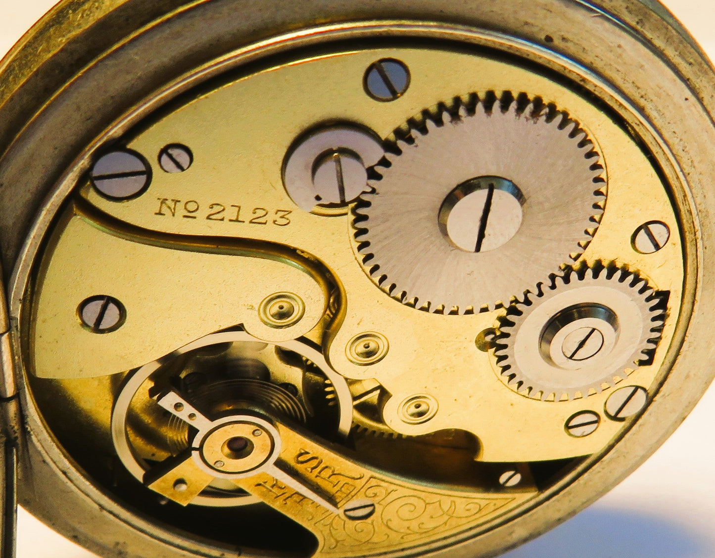 Alpina voll signierte Artillerie Stoppuhr Kriegsmarine 1. Weltkrieg WK 1 ca. 191 - Sammler - Uhren