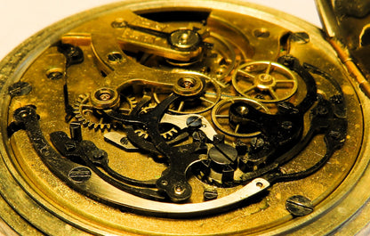 Auricoste franz. Militär Schaltrad Chronograph 1.iere Qualitée Ministre de la Guerre in OVP - Sammler - Uhren