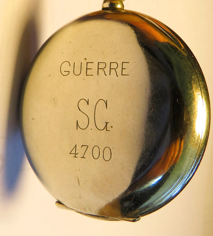 Auricoste franz. Militär Schaltrad Chronograph 1.iere Qualitée Ministre de la Guerre in OVP - Sammler - Uhren