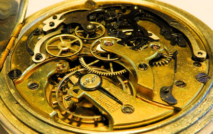 Auricoste franz. Militär Schaltrad Chronograph 1.iere Qualitée Ministre de la Guerre in OVP - Sammler - Uhren