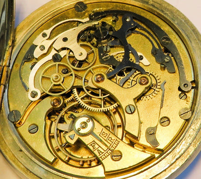 Auricoste franz. Militär Schaltrad Chronograph 1.iere Qualitée Ministre de la Guerre in OVP - Sammler - Uhren