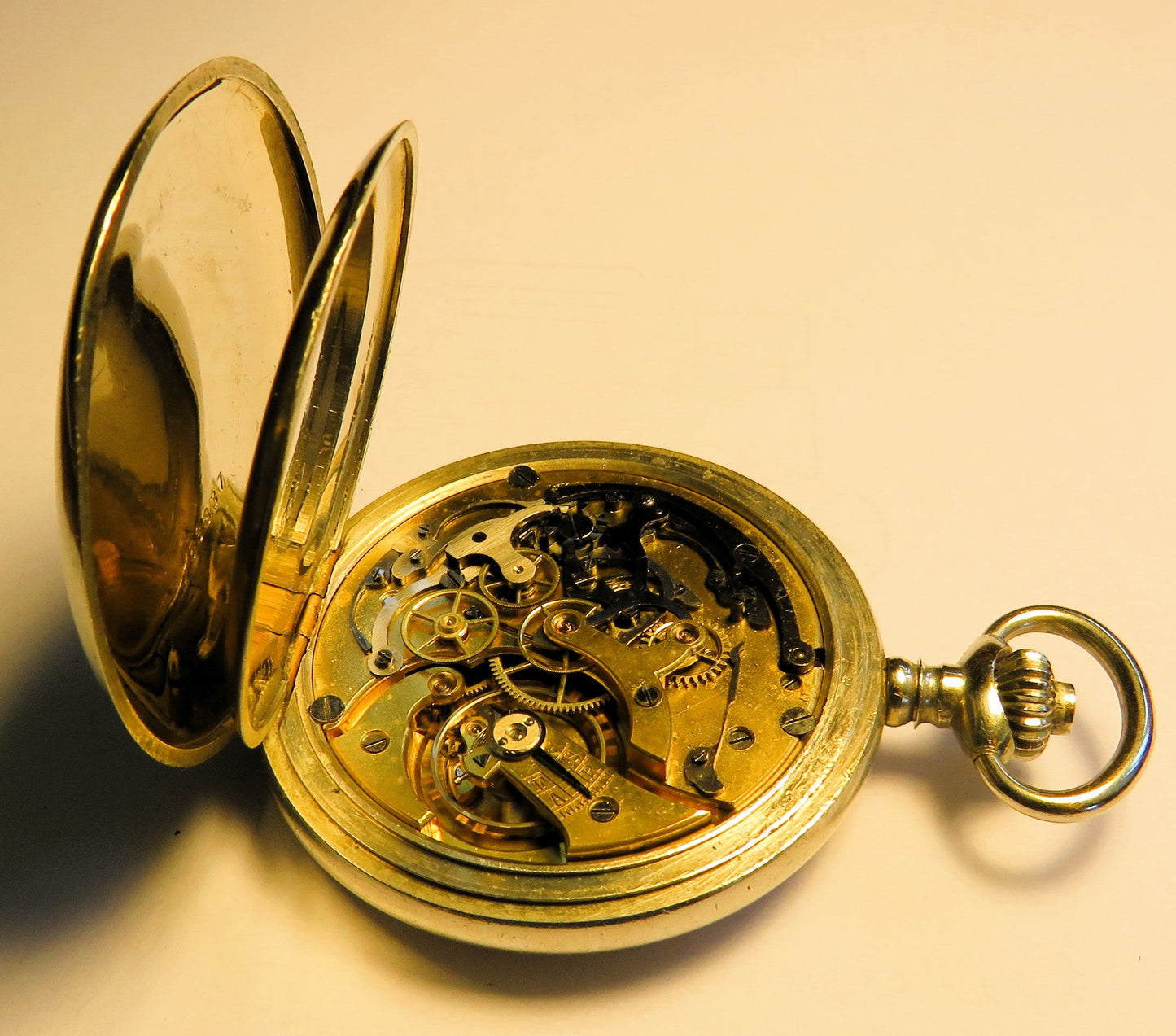 Auricoste franz. Militär Schaltrad Chronograph 1.iere Qualitée Ministre de la Guerre in OVP - Sammler - Uhren