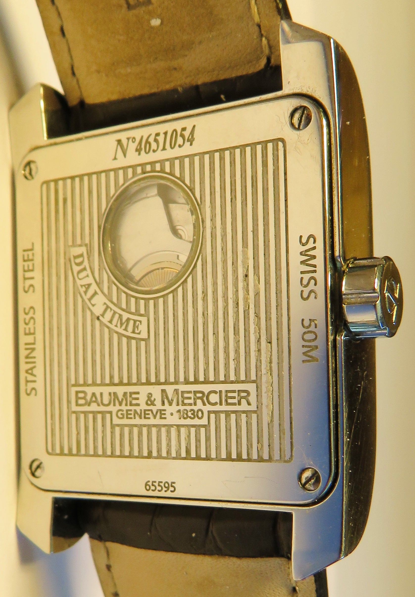 Baume Mercier Hampton Dual Time Automatik Großdatum Cal. BM11651 in OVP - Sammler - Uhren