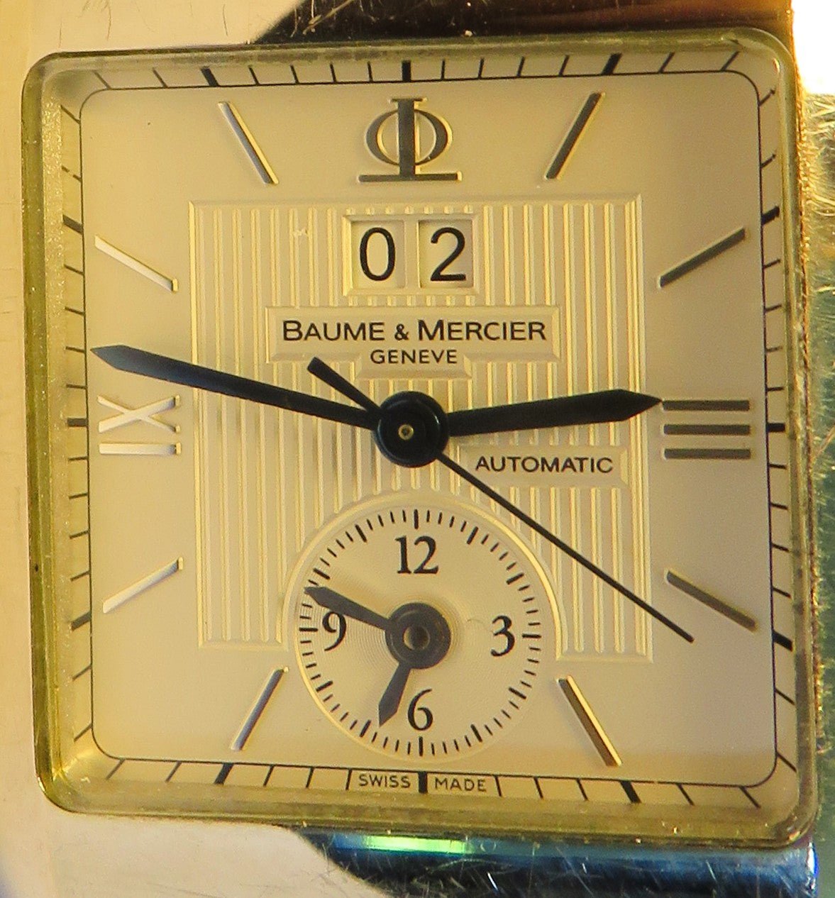 Baume Mercier Hampton Dual Time Automatik Großdatum Cal. BM11651 in OVP - Sammler - Uhren