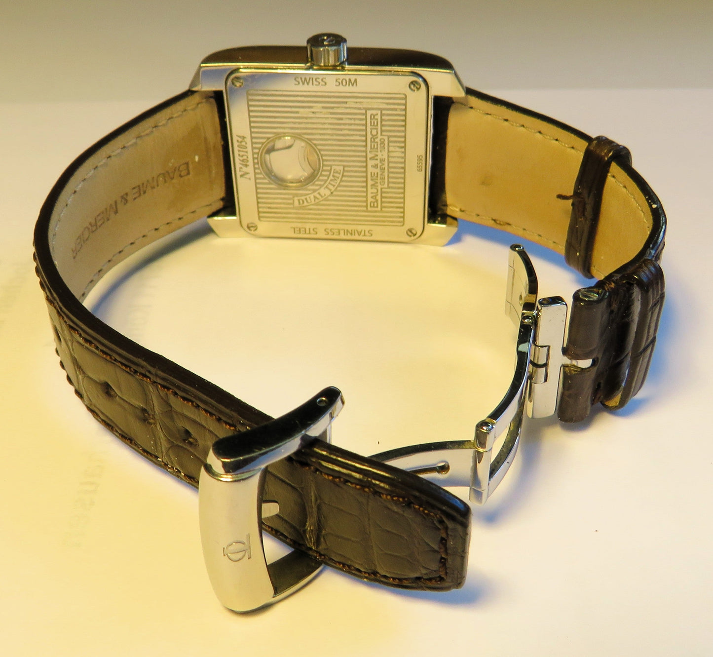 Baume Mercier Hampton Dual Time Automatik Großdatum Cal. BM11651 in OVP - Sammler - Uhren