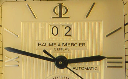 Baume Mercier Hampton Dual Time Automatik Großdatum Cal. BM11651 in OVP - Sammler - Uhren