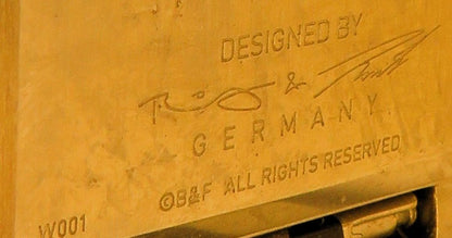 Biegert & Funk Clocktwo W 001 Armbanduhr - Uhr die Uhrzeit schreibt - Fullset! - Sammler - Uhren